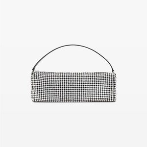 AUTHENTIC Alexander Wang heiress flex bag in crystal mesh